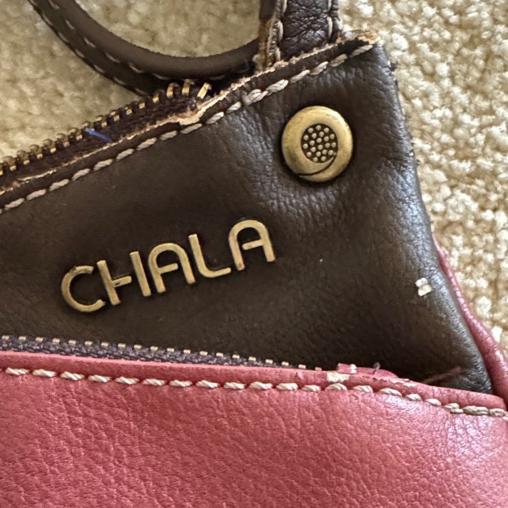 Chala Bird on Berry Crossbody Purse - Picture 5 of 8